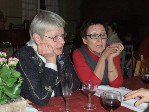 Leena and Helka January 2011