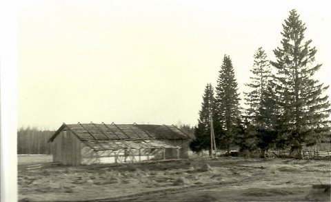 Old-Rinta-Valkama threshing barn1942,1958