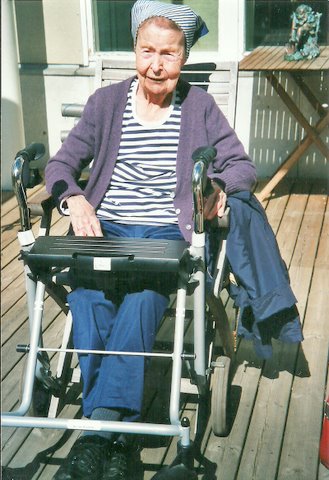 Sylvi at age 89