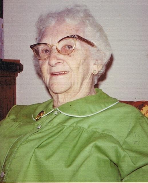 Grandma W later in her life