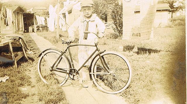 Ernie and his Bike