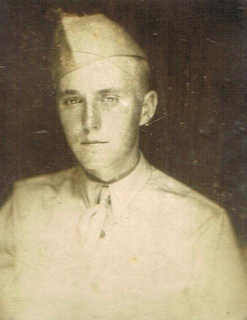 Ernie while stationed in U.S.A