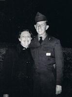 Wes and Fleming at Camp Gordon Georgia circa 1952